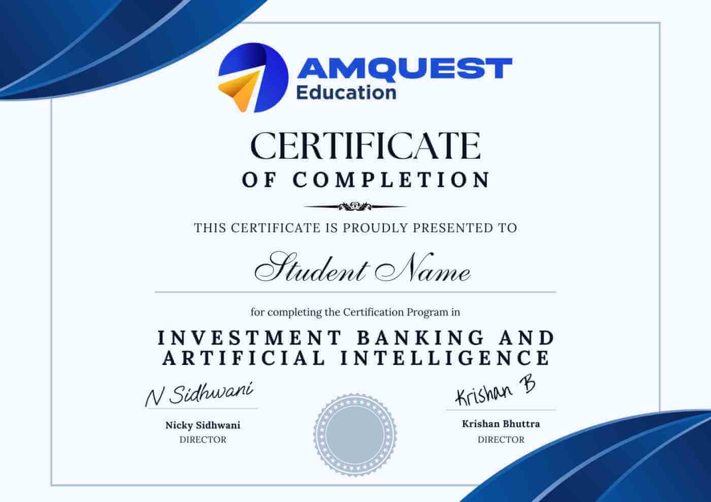Investment-Banking-Certificate-Amquest-Education