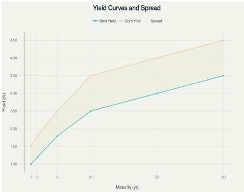 Yield curve and spread