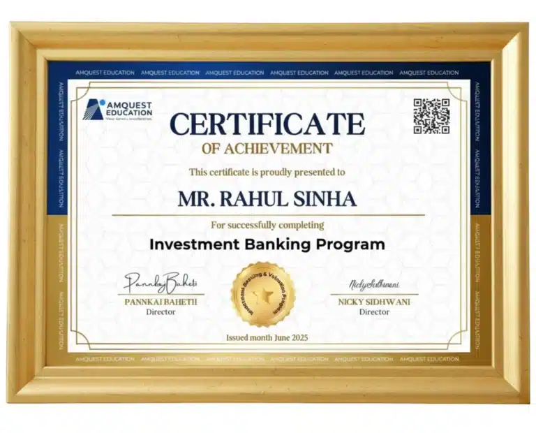 Investment Banking Course in India with 100% Job Assistance
