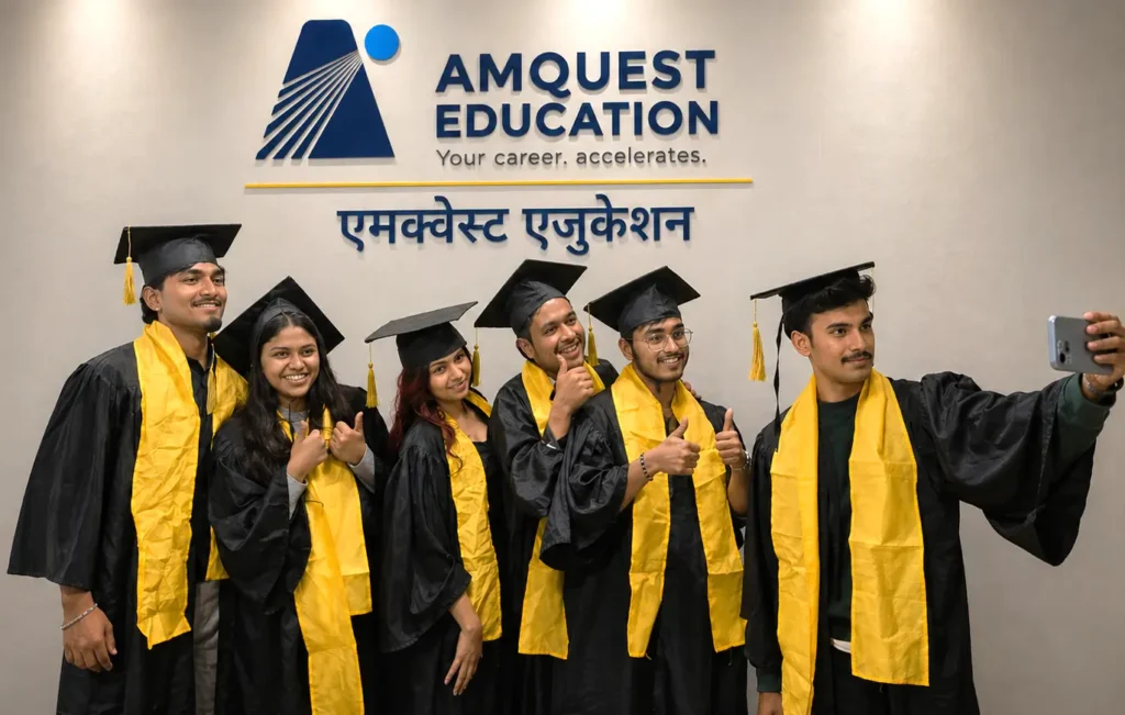 graduate students from amquest education