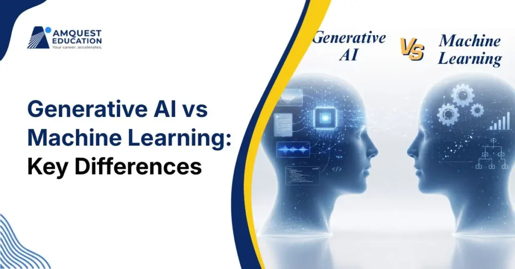 Generative AI vs Machine Learning: Key Differences