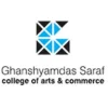 Ghanshyamdas Saraf College logo